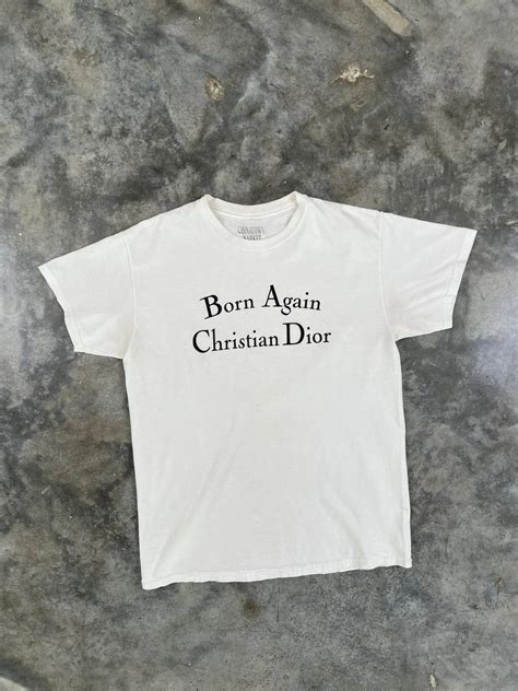 Market Born Again Christian Dior White T